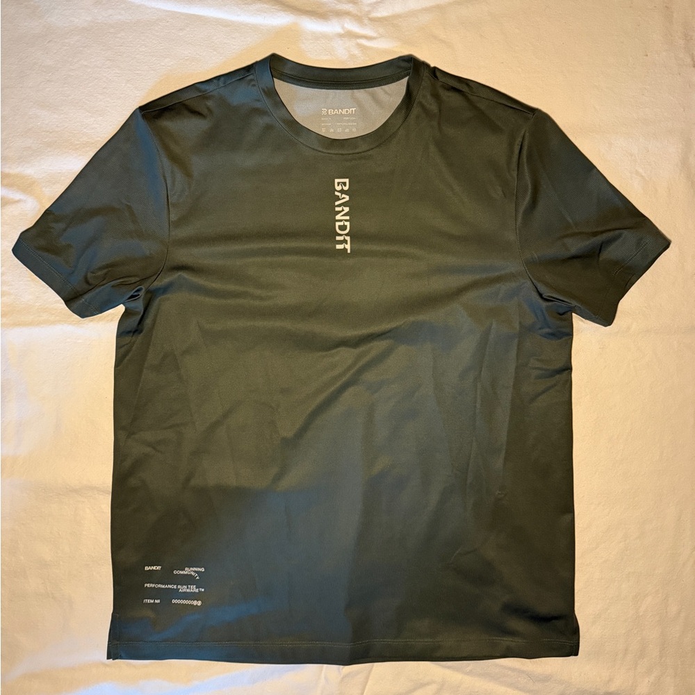 Bandit Men's Green Short Sleeve Tee